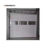 Warren 9x7 garage door glass torsion adjustment aluminum garage doors